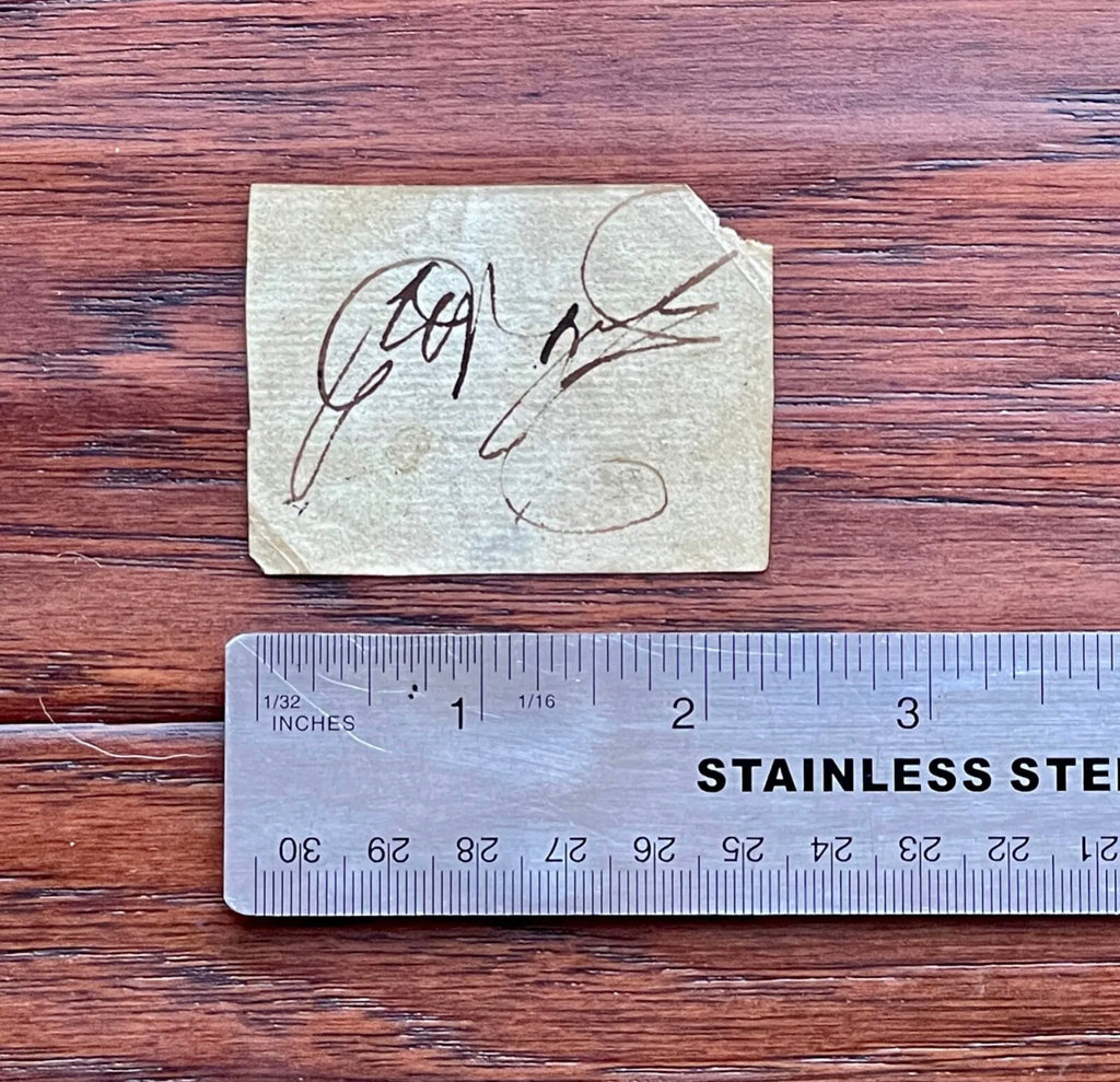 KING GEORGE III  * JSA * "Mad" Cut Signature AUTOGRAPH Signed