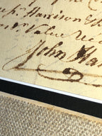 JOHN HANCOCK * AUTOGRAPH Receipt SIGNED to British Loyalist * Revolutionary War