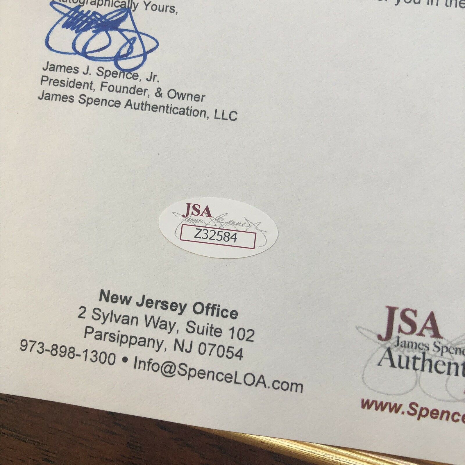 JOHN ADAMS * JSA COA * Scarce AUTOGRAPH Handwritten Note SIGNED * 2nd President