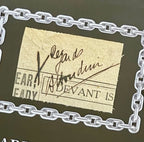 HARRY HOUDINI * PSA/DNA * Autograph Cut Signature Signed Display * Magician