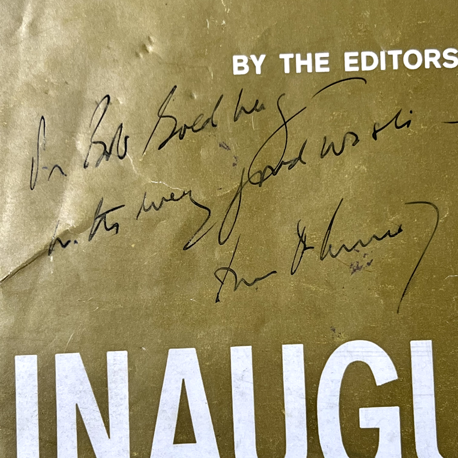 JOHN F. KENNEDY * PSA/DNA * Signed ASK NOT Speech Autograph 2 Days Before Death