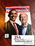 JOE BIDEN & BARACK OBAMA * JSA LOA * Signed Magazine Autograph with EXACT PROOF