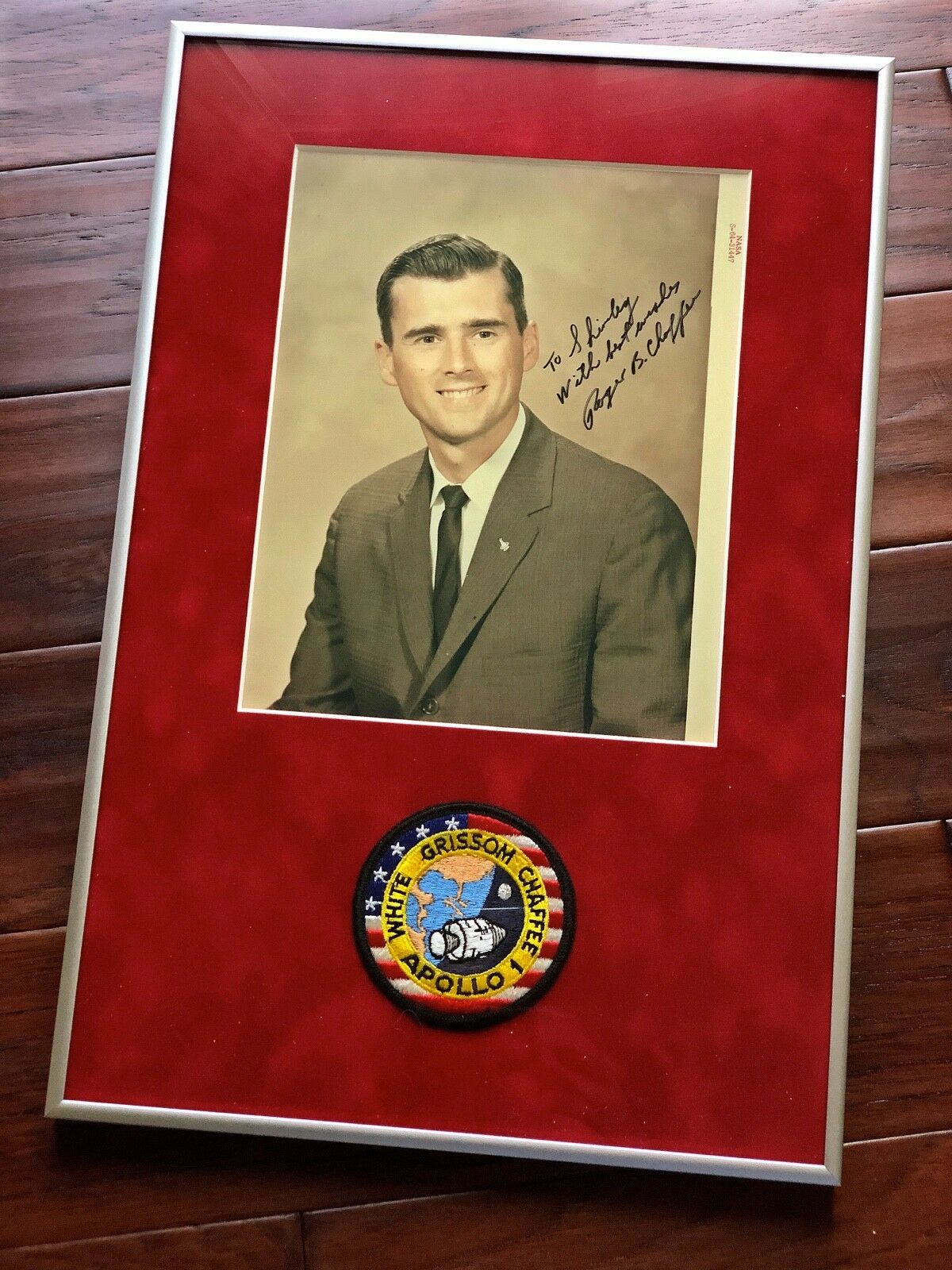 ROGER CHAFFEE * Zarelli LOA * PSA * NASA Red Number ** APOLLO 1 Autograph SIGNED