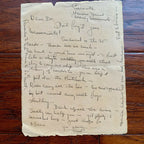 ERNEST HEMINGWAY * BAS * Handwritten Autograph LETTER * "Green Hills of Africa"