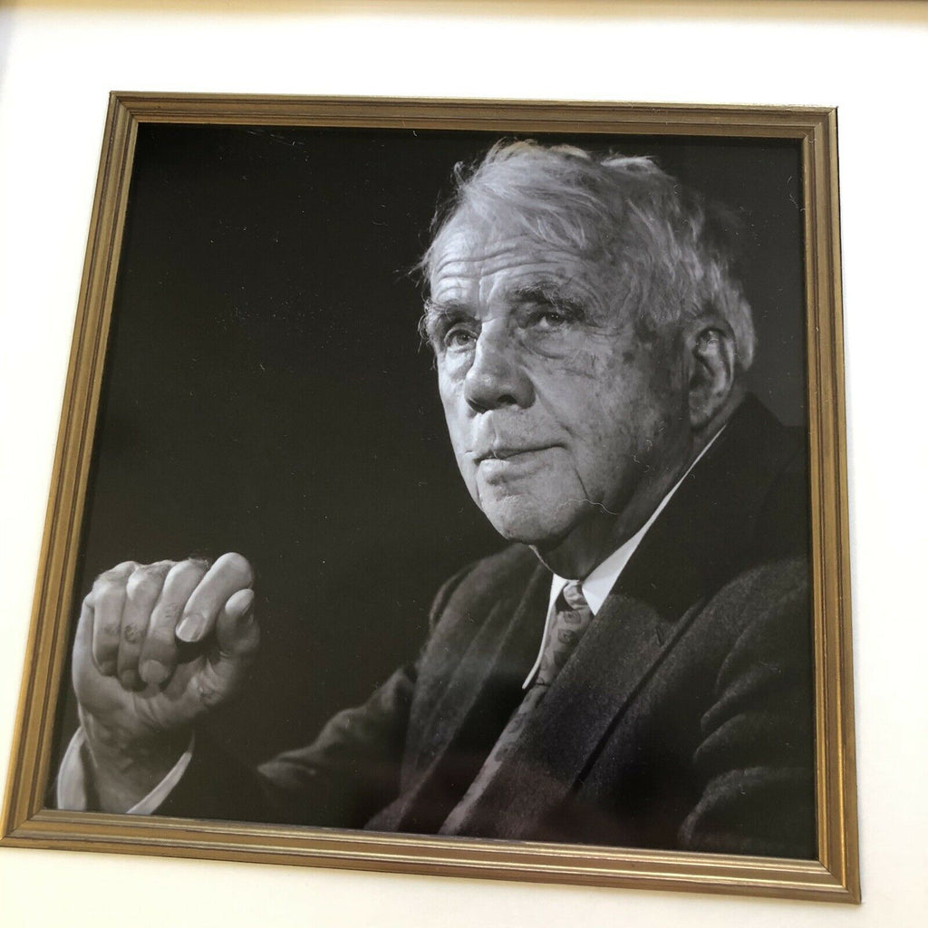 ROBERT FROST * JSA LOA * Handwritten Autograph Poem Signed "The Pasture Spring"