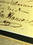 JOHN HANCOCK * AUTOGRAPH Receipt SIGNED to British Loyalist * Revolutionary War