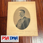 THEODORE ROOSEVELT * PSA/DNA * Photograph Portrait Signed as President Autograph