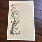 DR SEUSS * JSA LOA * Handwritten Autograph Letter Signed * Cat In The Hat