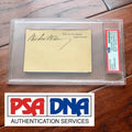 WOODROW WILSON * PSA/DNA Slabbed * Autograph White House Card Signed *