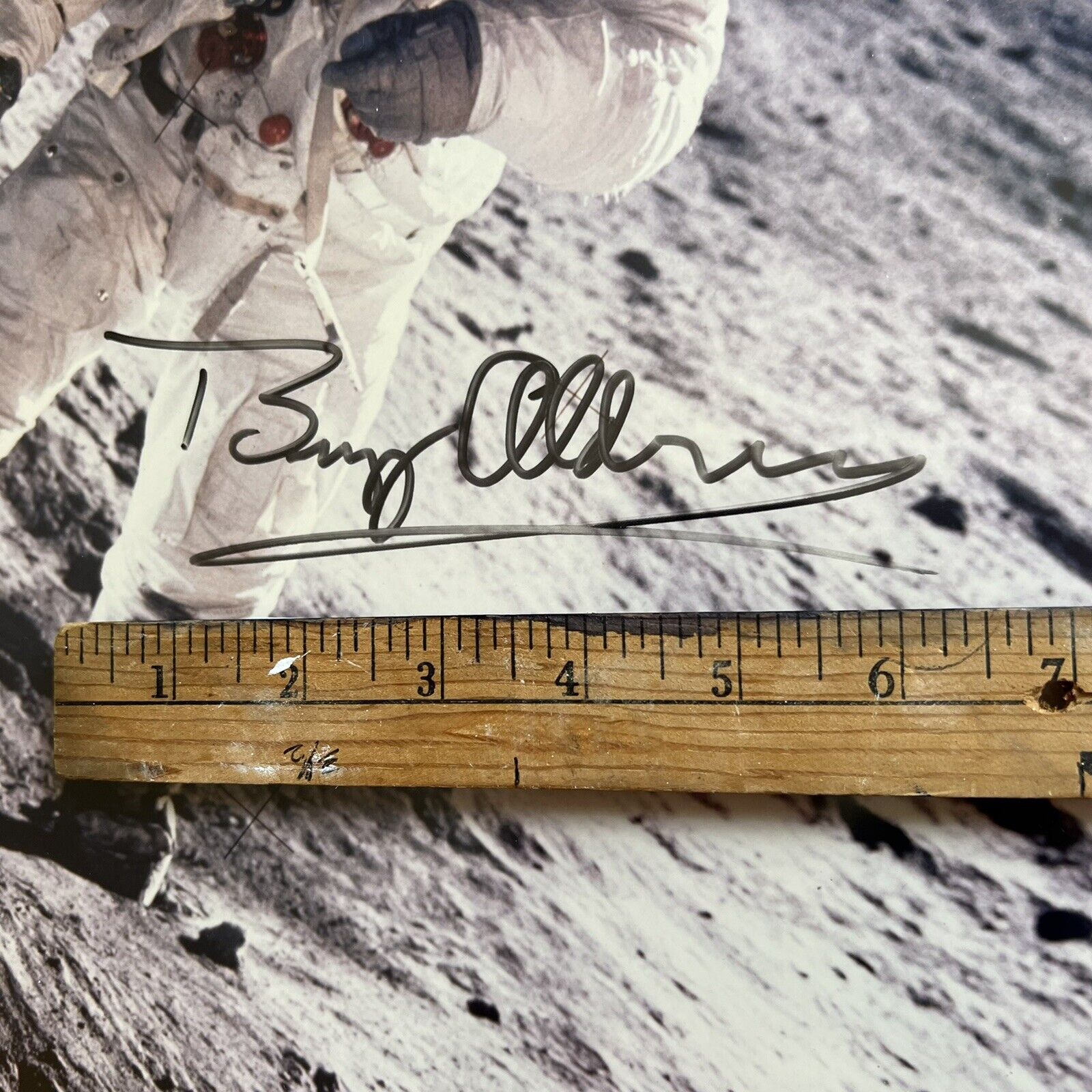 BUZZ ALDRIN * JSA LOA * 16x20 Autograph Photo Signed Apollo 11 Visor Shot Poster