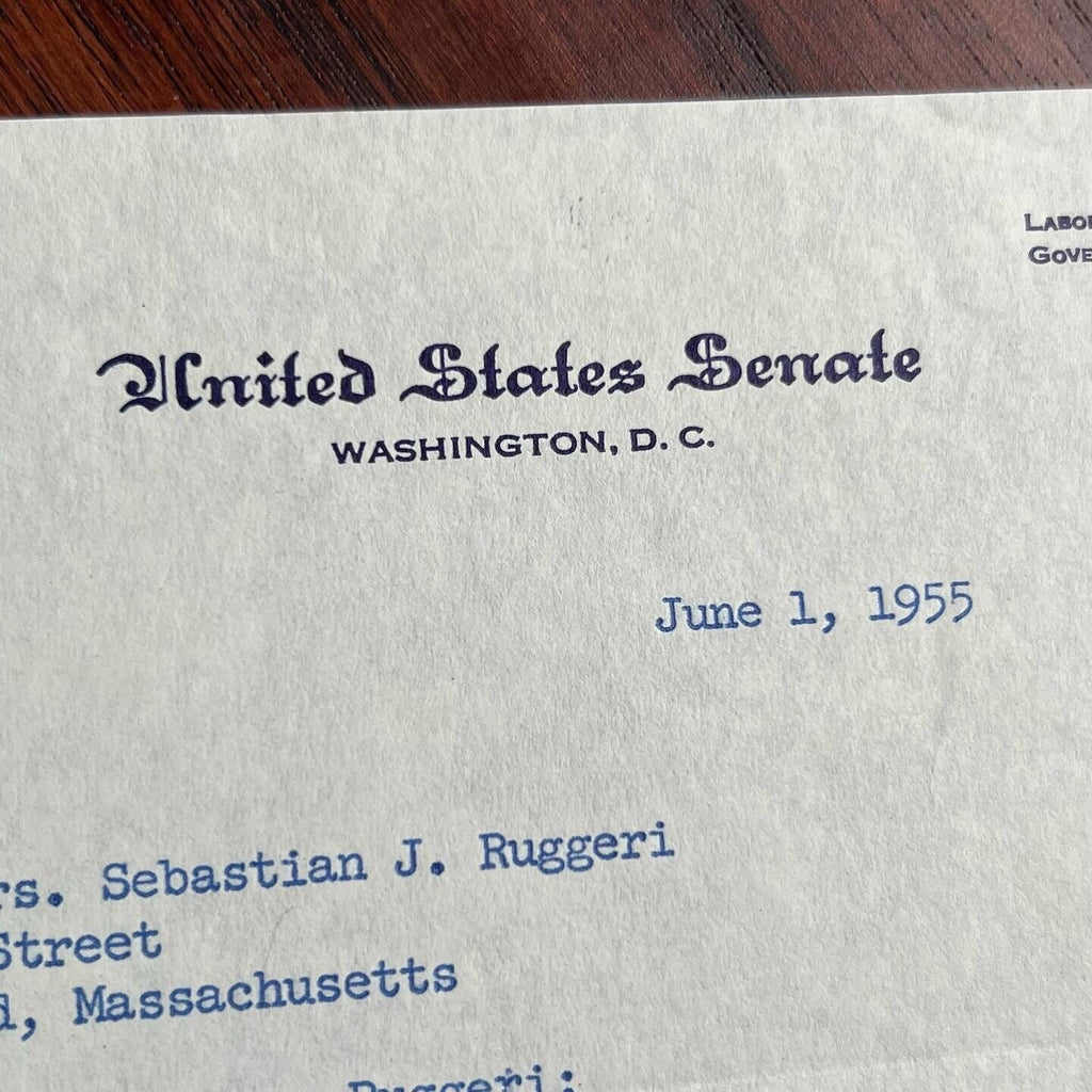 JOHN F. KENNEDY * JSA * Full Signature Autograph Letter Signed to WWII Friend