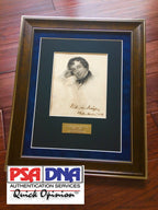 WASHINGTON IRVING * 1/1 SIGNED ENGRAVING * The Legend of Sleepy Hollow Autograph
