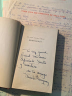 ERNEST HEMINGWAY * JSA * Autograph Book Signed from His Personal Library * Cuba