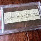 JAMES MONROE * PSA/DNA Slab * Autograph Endorsement Signed As President *
