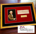 JOHN ADAMS * JSA COA * Scarce AUTOGRAPH Handwritten Note SIGNED * 2nd President