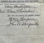 HARRY HOUDINI * JSA * Autograph MAGIC BOOK Contract Signed Document * Magician