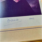 PRINCESS DIANA * PSA * AUTOGRAPH Snowdon Royal Portrait SIGNED * with Her PEN!