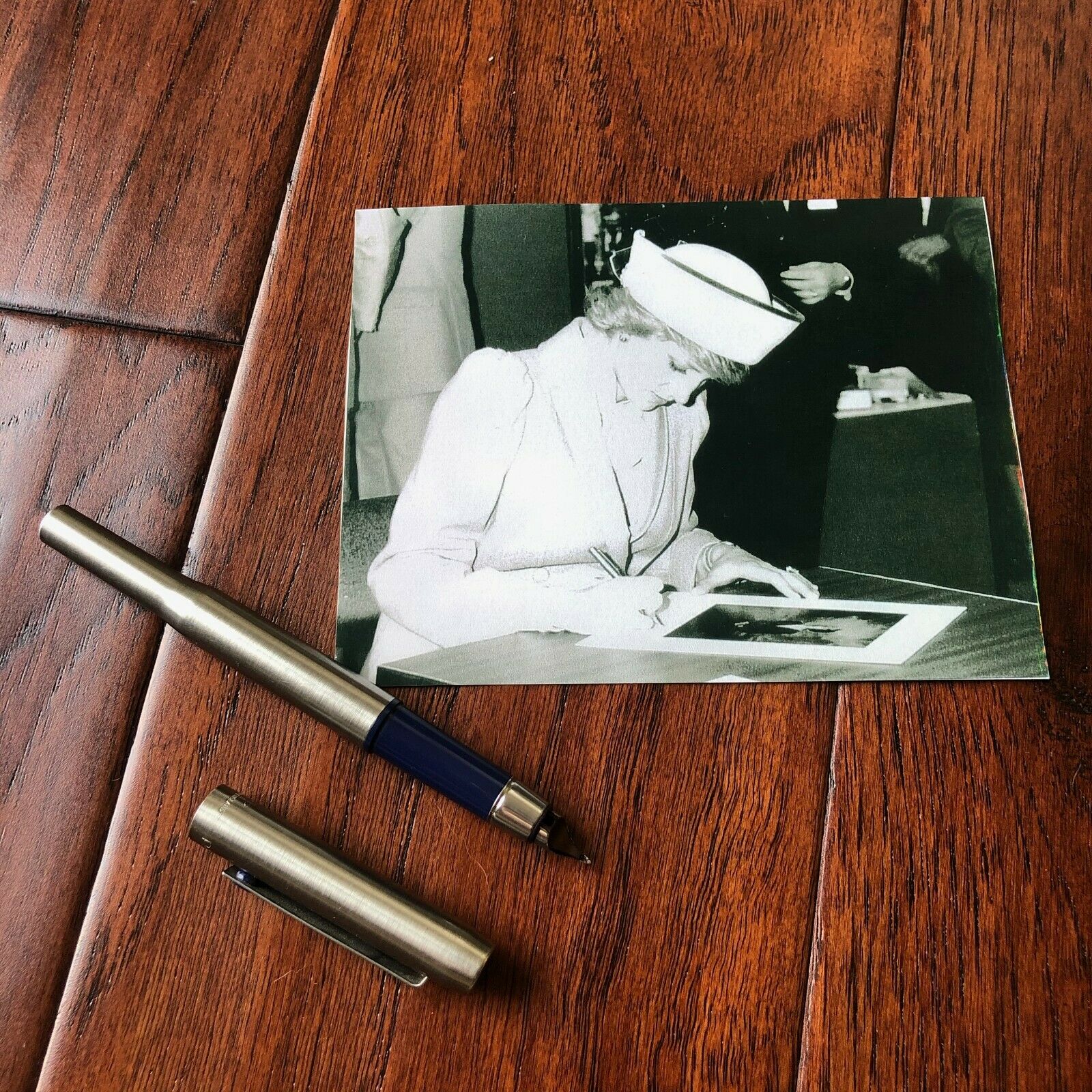 PRINCESS DIANA * PSA * AUTOGRAPH Snowdon Royal Portrait SIGNED * with Her PEN!