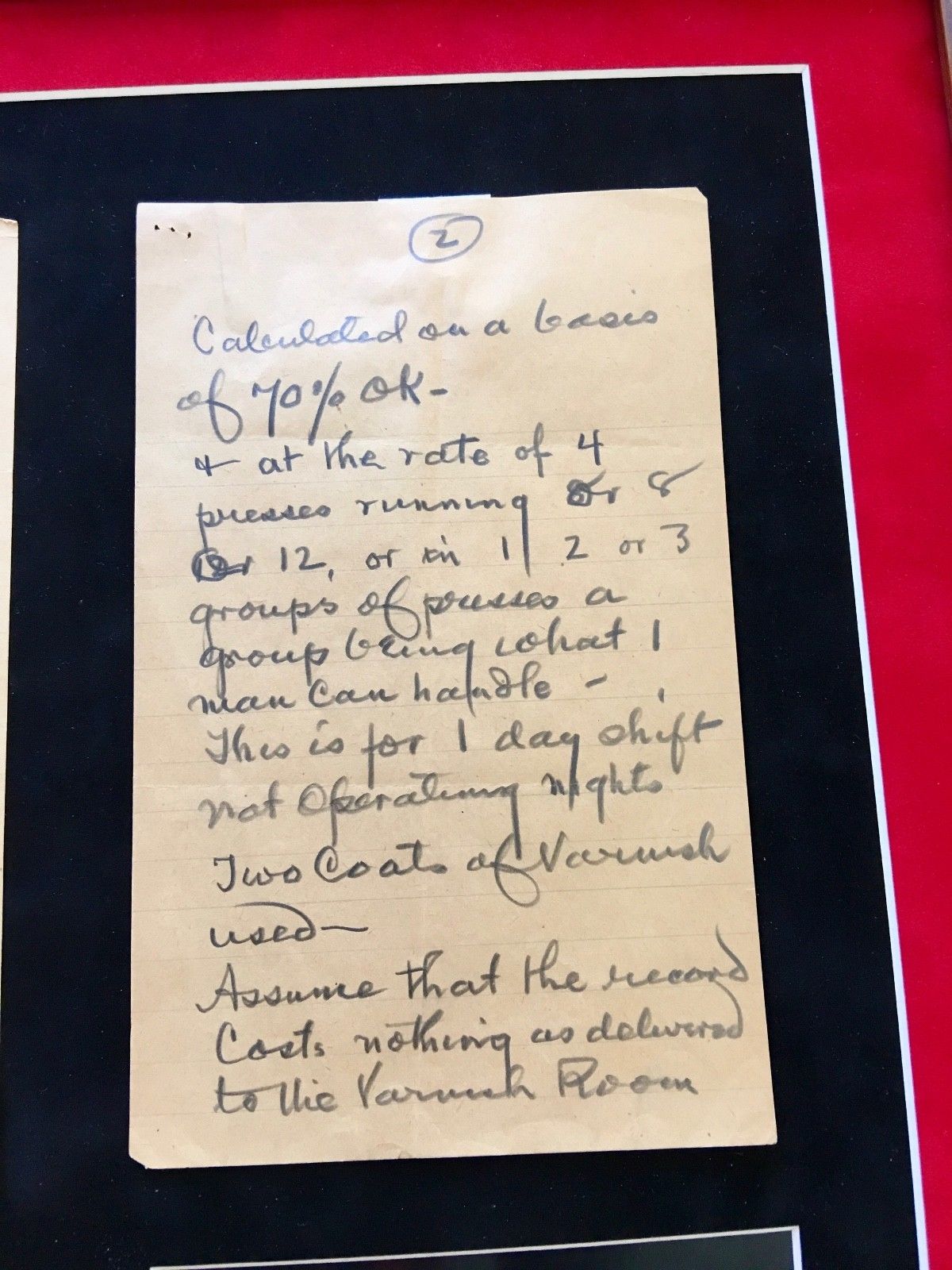 THOMAS EDISON * 3 Pg Handwritten AUTOGRAPH "records" Note SIGNED * PSA/DNA COA