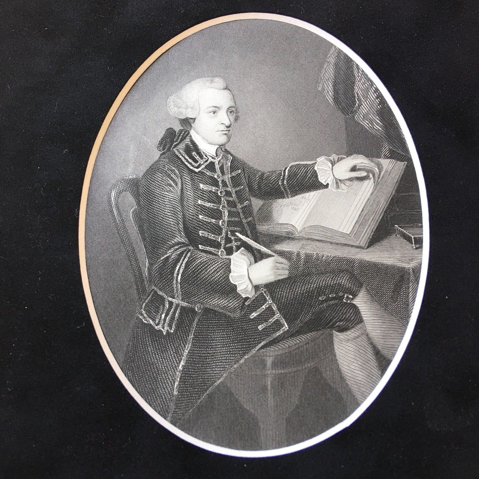 JOHN HANCOCK * Handwritten AUTOGRAPH Ships Manifest SIGNED for British Army