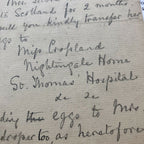 FLORENCE NIGHTINGALE * BAS Beckett * Signed Handwritten Letter Autograph * Nurse