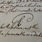 KING GEORGE III * BAS LOA * Revolutionary War Date Autograph Letter Signed