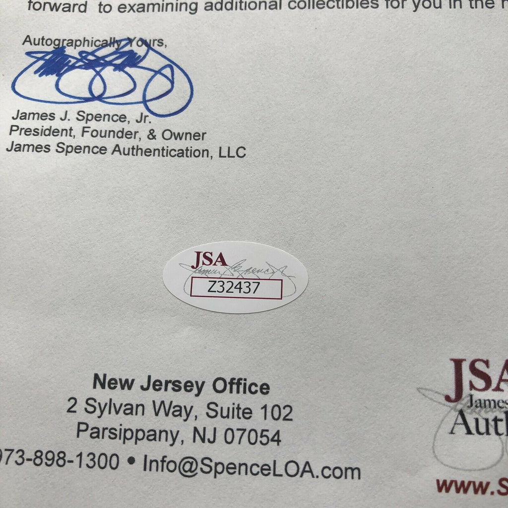 JOHN F. KENNEDY * JSA LOA * 1961 Signed AS PRESIDENT Book Profiles * Autograph