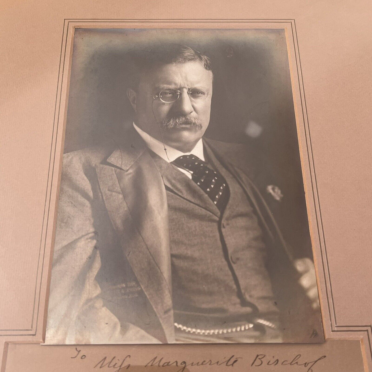 THEODORE ROOSEVELT * JSA LOA * Signed XXL 15x18 Portrait Photo Autograph