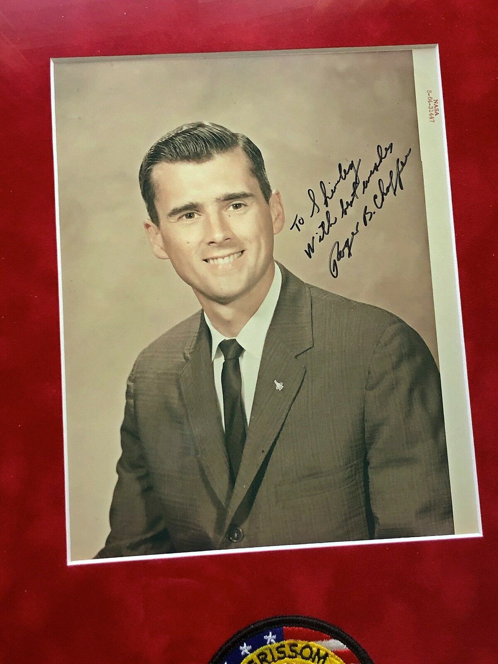 ROGER CHAFFEE * Zarelli LOA * PSA * NASA Red Number ** APOLLO 1 Autograph SIGNED
