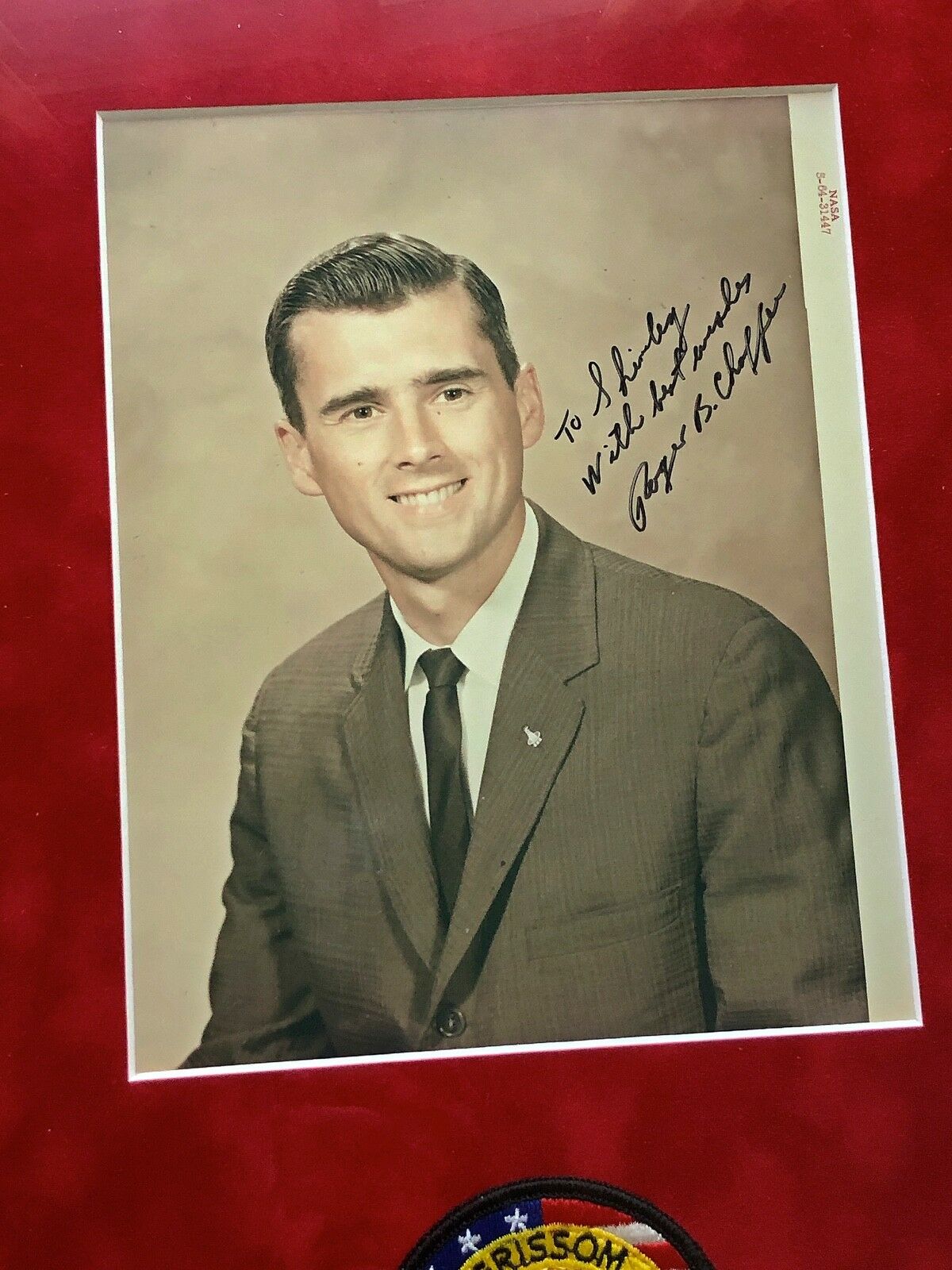 ROGER CHAFFEE * Zarelli LOA * PSA * NASA Red Number ** APOLLO 1 Autograph SIGNED