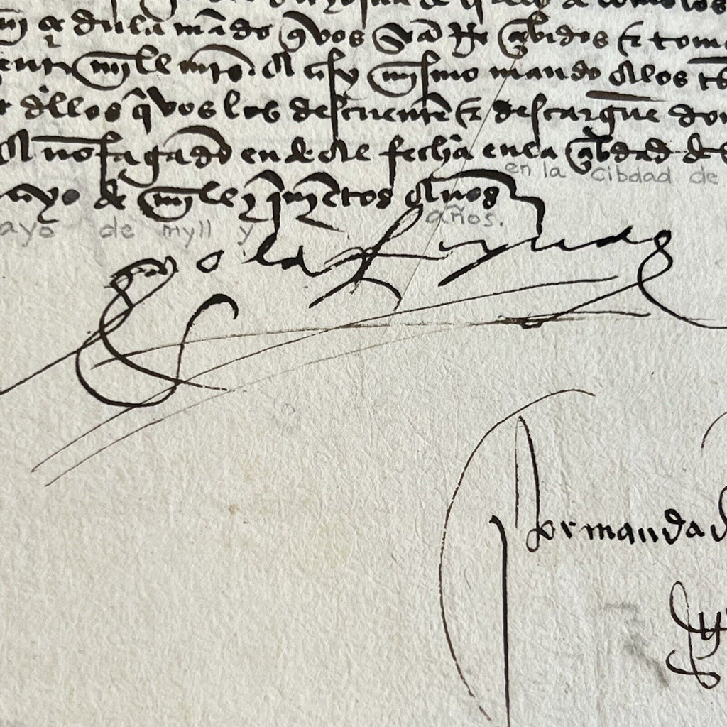 QUEEN ISABELLA I * PSA/DNA * Signed During Columbus 3rd Voyage Autograph