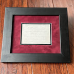 JAMES BUCHANAN & DOLLEY MADISON * Invitation Sent To First Lady Dolley Madison *