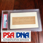 THEODORE ROOSEVELT * PSA/DNA Slabbed * Hand Signed Full Signature Autograph *