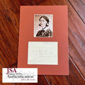 FLORENCE NIGHTINGALE * JSA * Autograph Envelope Signed to Founding Pathologist