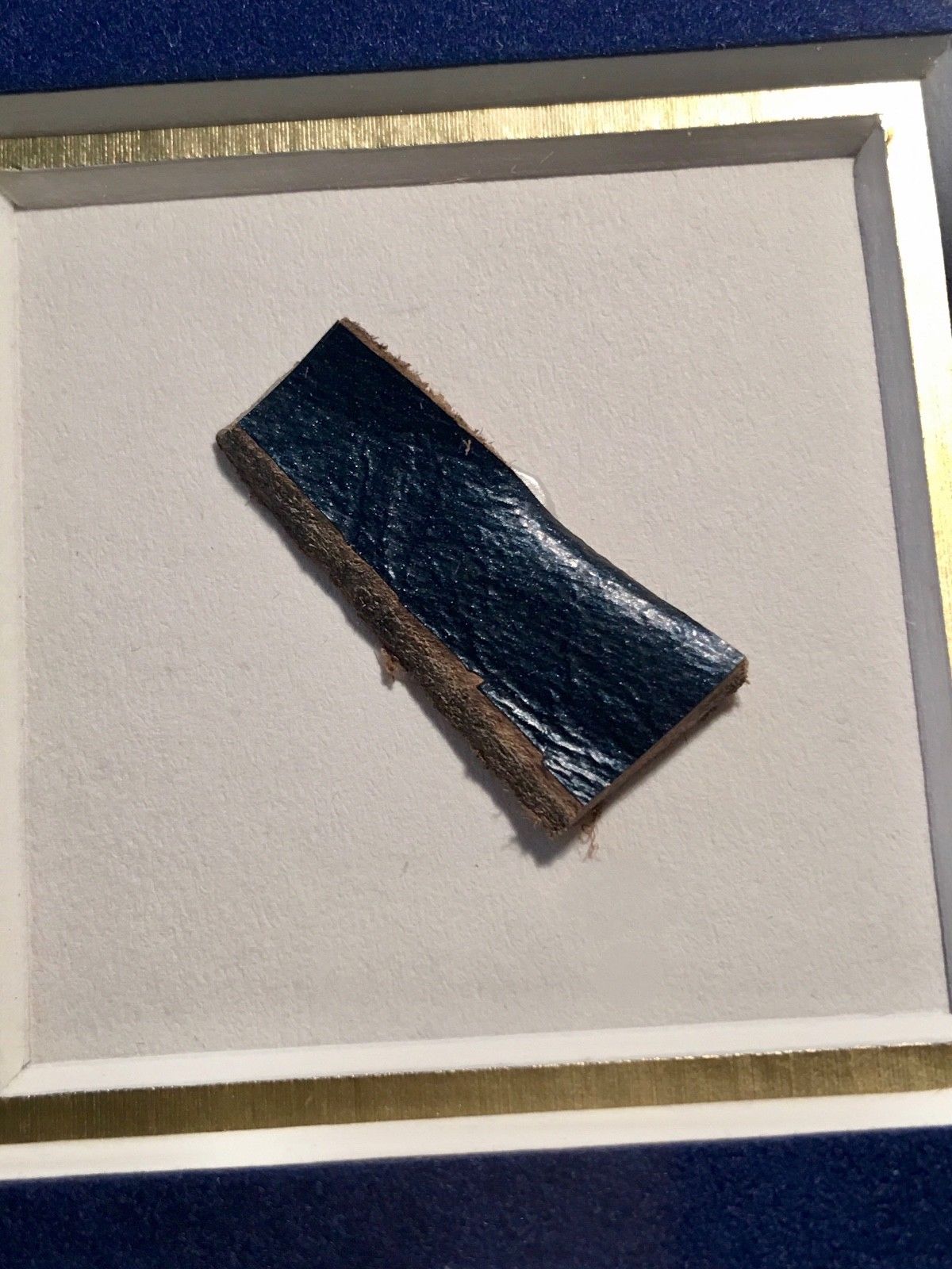 PREORDER: JOHN F. KENNEDY * Genuine Dallas ASSASSINATION LIMO INTERIOR LEATHER *