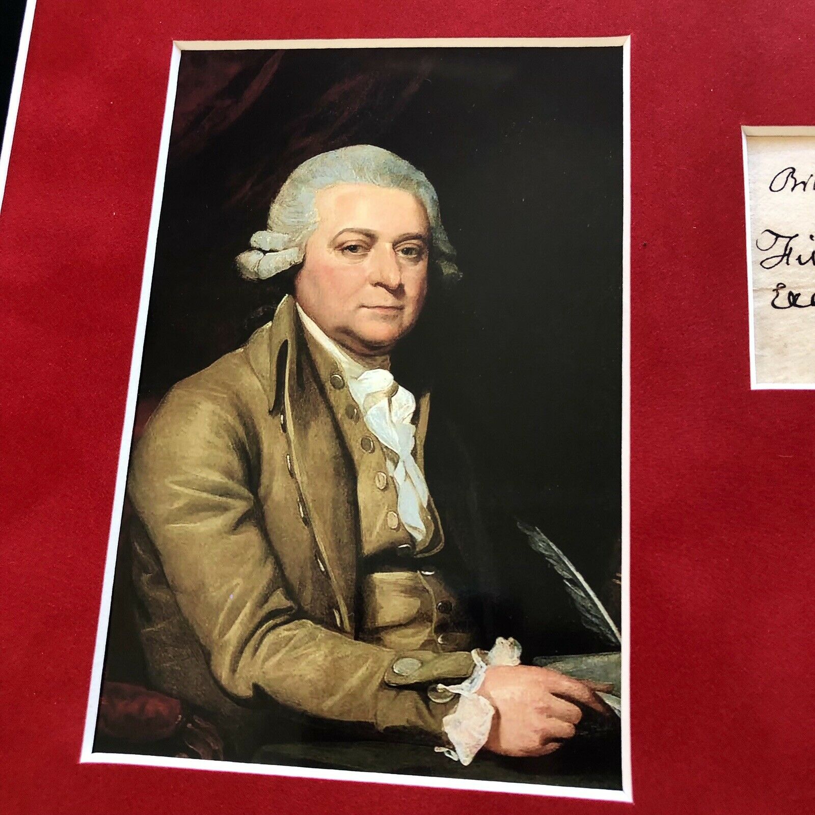 JOHN ADAMS * JSA COA * Scarce AUTOGRAPH Handwritten Note SIGNED * 2nd President