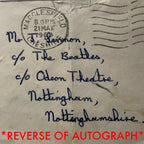 JOHN LENNON * JSA LOA * Autograph 1963 Envelope Signature Signed * The Beatles