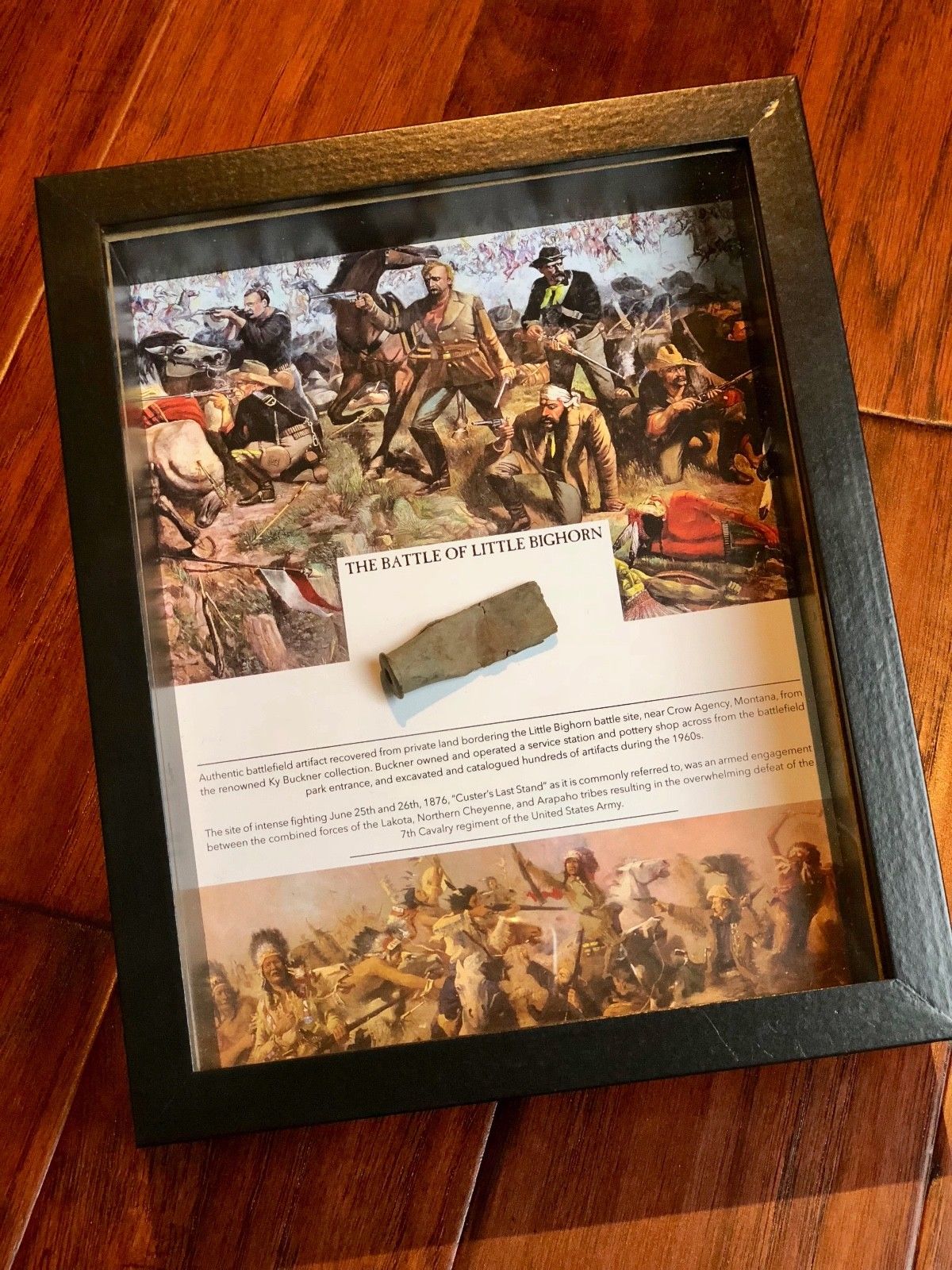 CUSTER'S LAST STAND * Original Battlefield Dug Artifact * LITTLE BIGHORN * COA