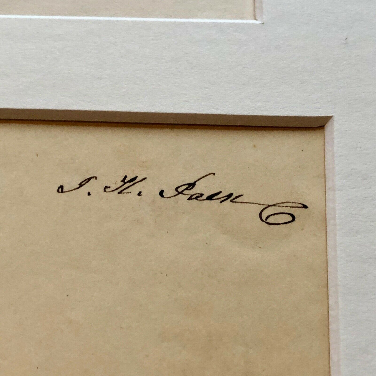 JAMES K. POLK * BAS COA * Scarce AUTOGRAPH Envelope SIGNED * 11th President