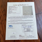 PRINCESS DIANA and KING CHARLES III * JSA * Signed 1982 Christmas Card Autograph