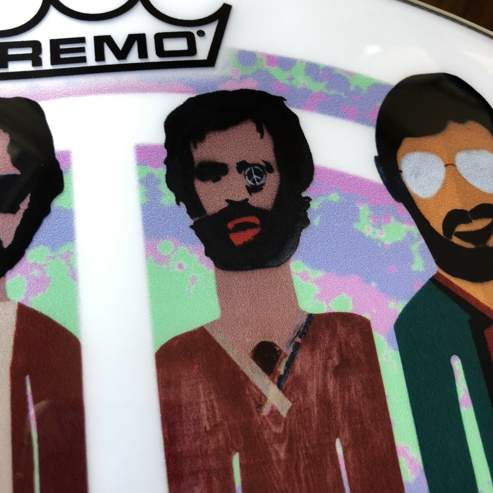 RINGO STARR * JSA LOA * Beatles Autograph Drum Head Signed * Art Limited Edition