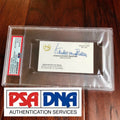 WERNHER VON BRAUN * PSA/DNA Slabbed * Autograph Card Signed * Full Signature