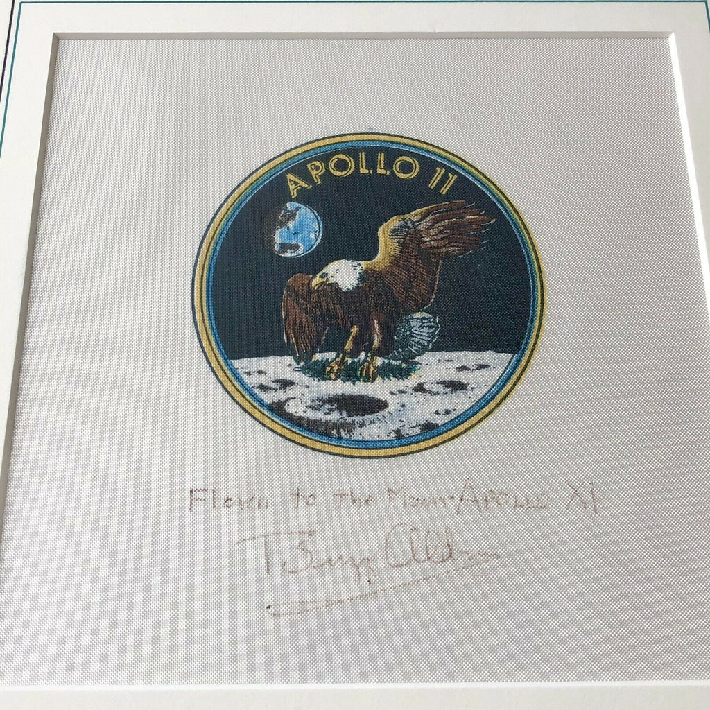 BUZZ ALDRIN * Apollo 11 Flown Signed Beta Cloth * Aldrin Personal Collection