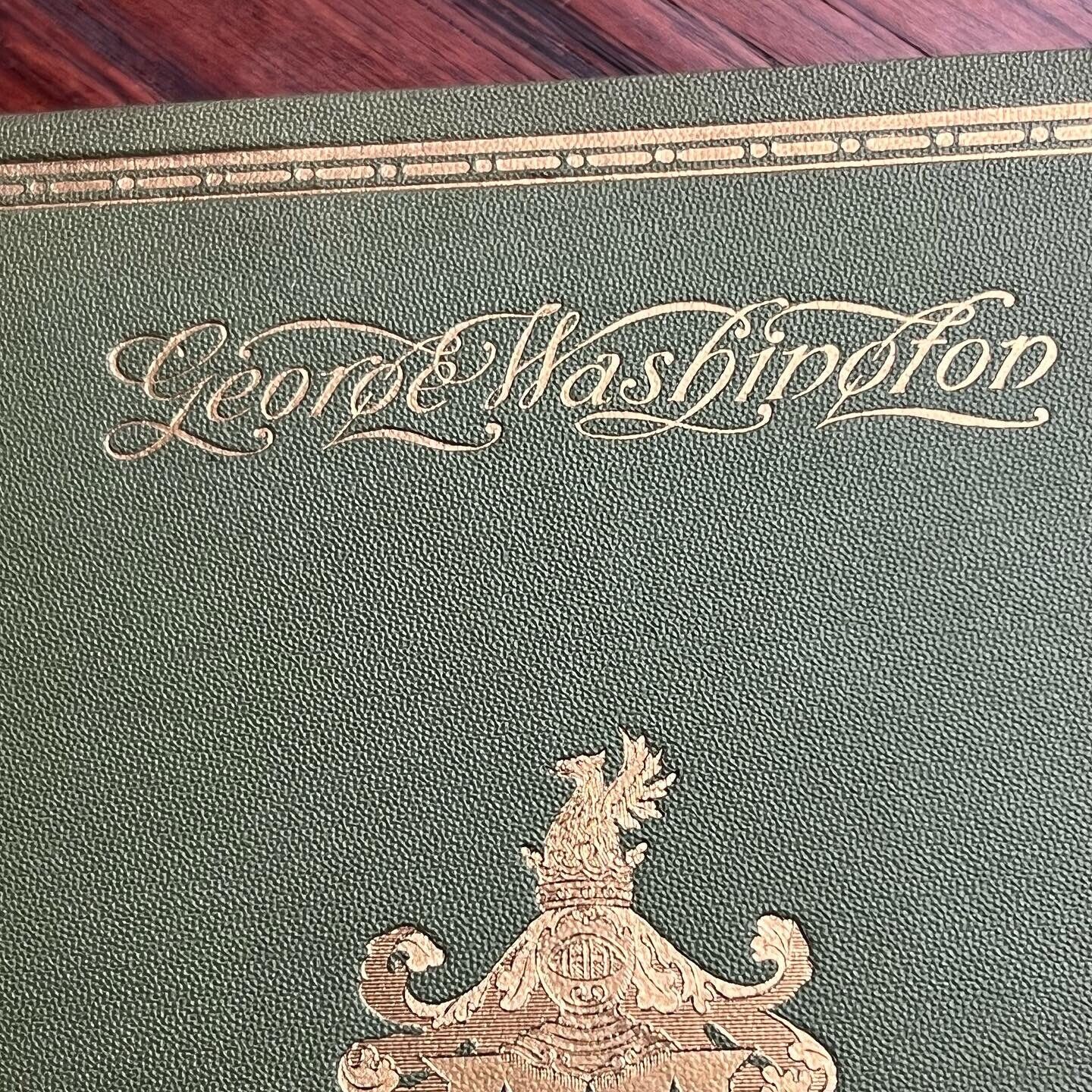 WOODROW WILSON * PSA/DNA * Biography of George Washington Autograph Signed Book