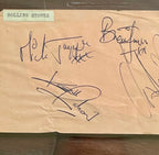 ROLLING STONES * PSA * AUTOGRAPHS Jagger Jones Richards Watts SIGNED * Orbison
