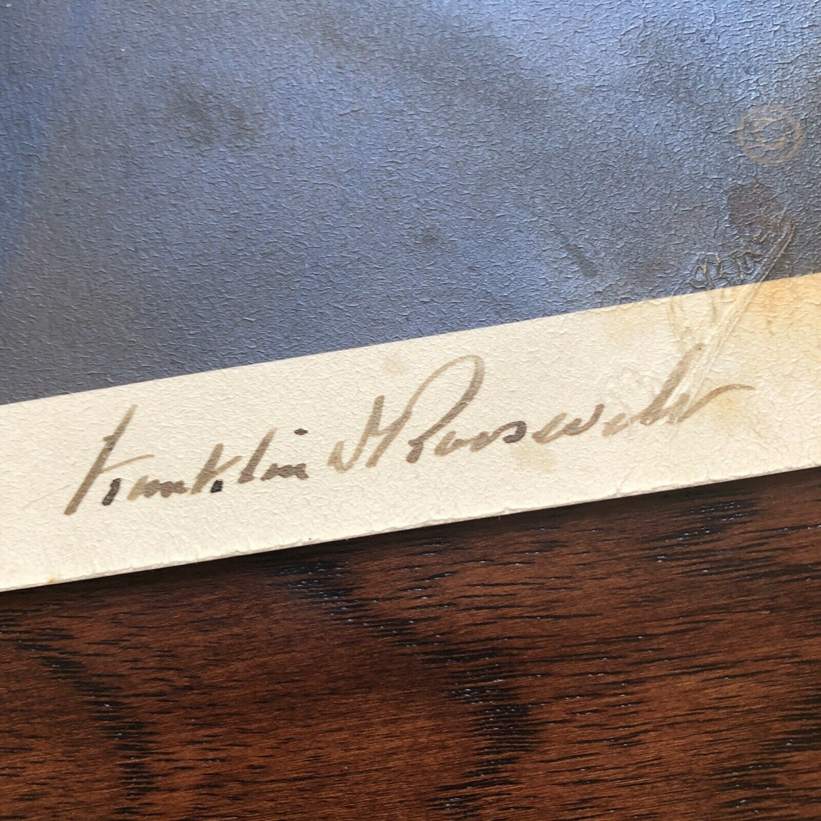 FRANKLIN D. ROOSEVELT * JSA LOA * Autograph Hand Signed Photo * President