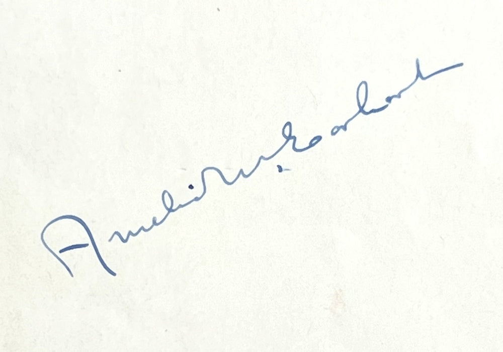 AMELIA EARHART * PSA/DNA * AUTOGRAPH Full Signature Photo SIGNED *Trans-Atlantic