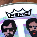 RINGO STARR * JSA LOA * Beatles Autograph Drum Head Signed * Art Limited Edition