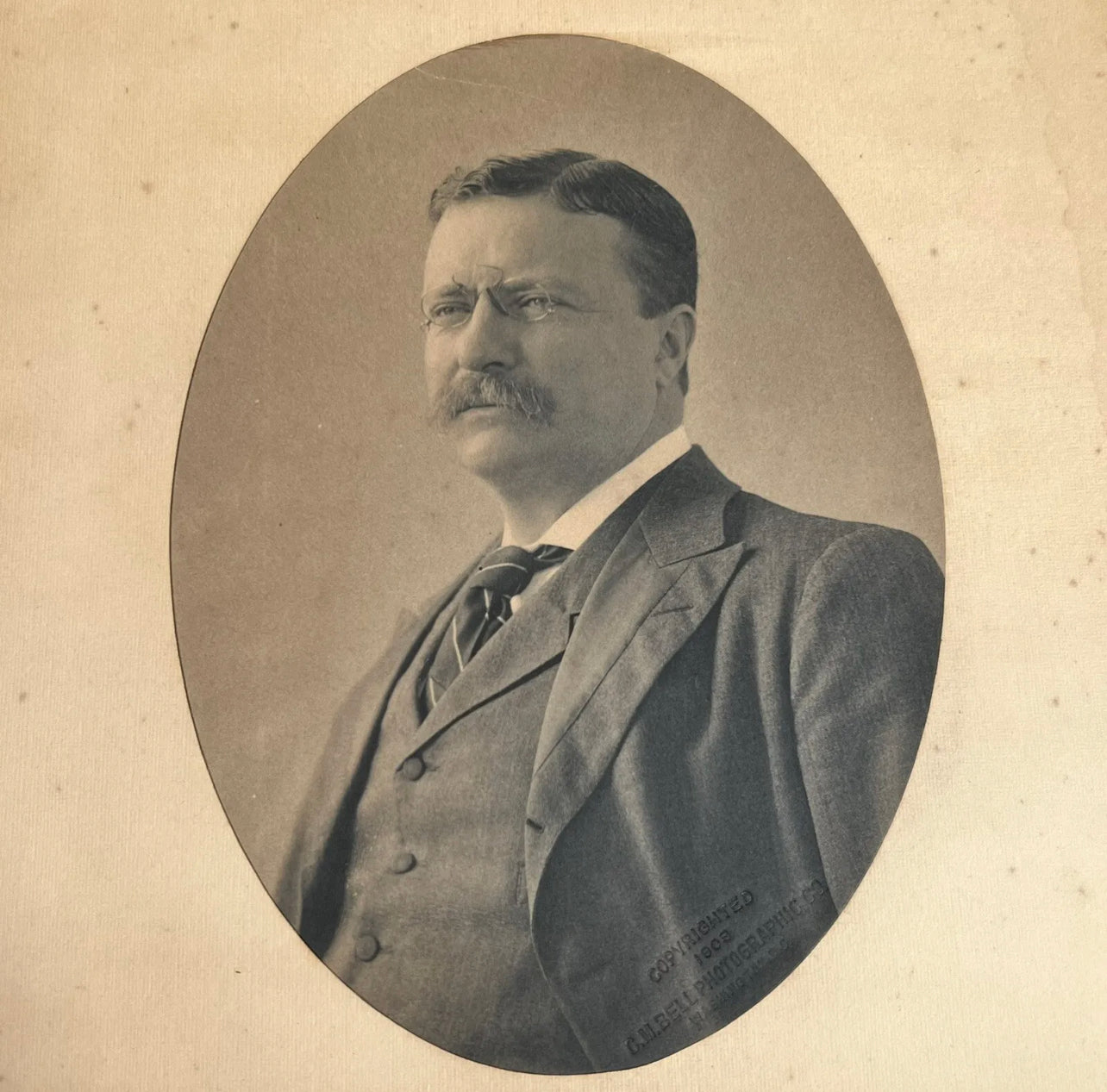 THEODORE ROOSEVELT * PSA/DNA * Photograph Portrait Signed as President Autograph