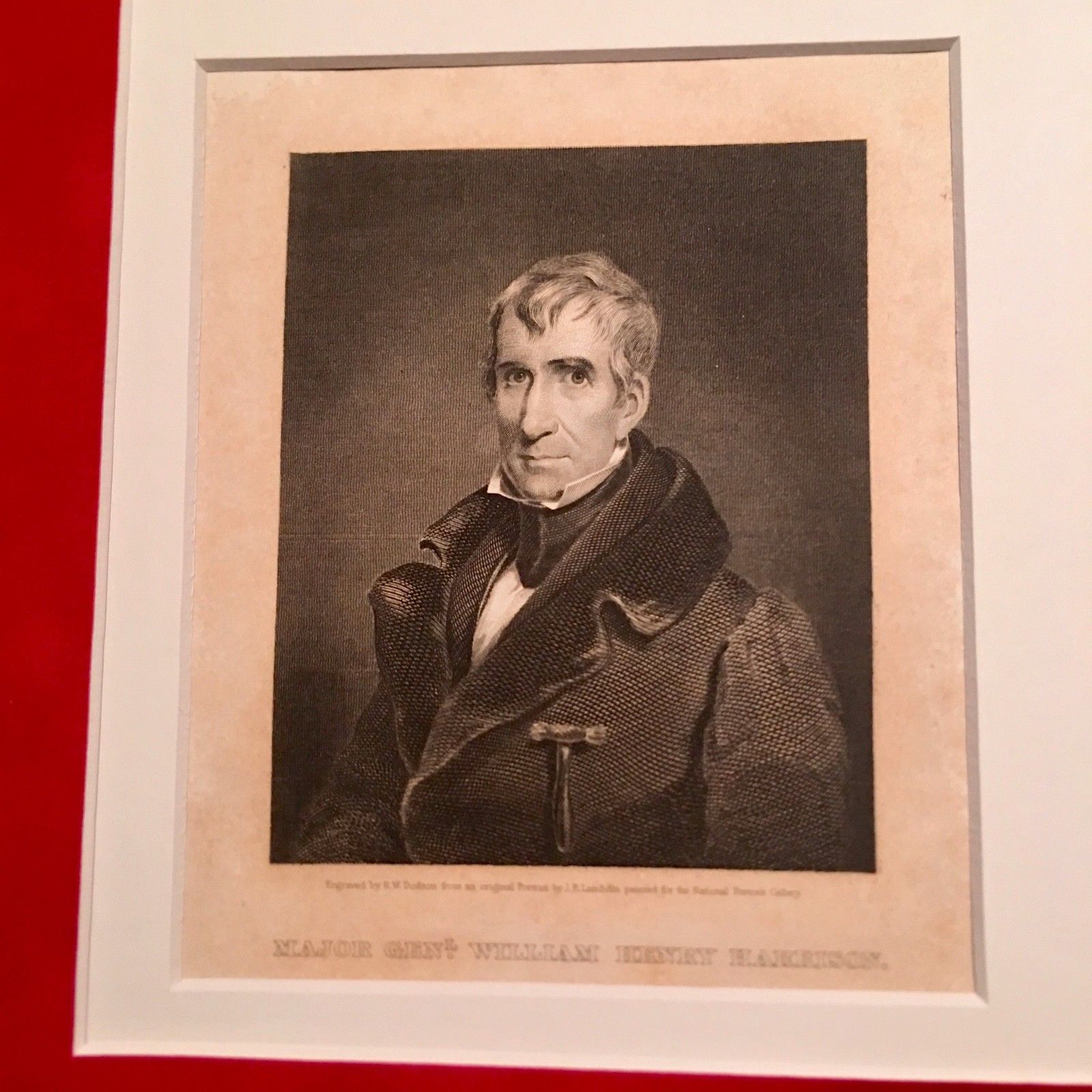 WILLIAM HENRY HARRISON * Scarce AUTOGRAPH Note SIGNED * President * COA